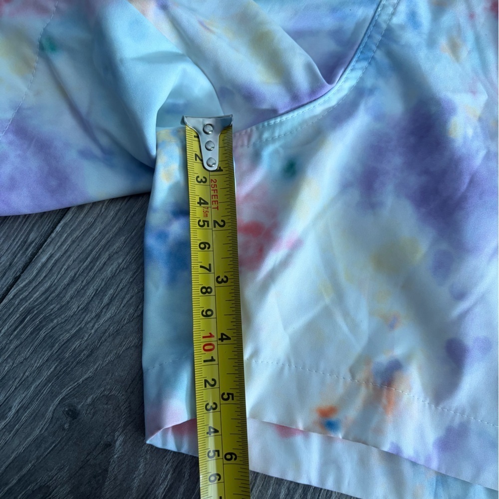 Abercrombie & Fitch Stretch Pastel Tie-Dye Swim Trunks multicolor Size XXL - Picture 7 of 13